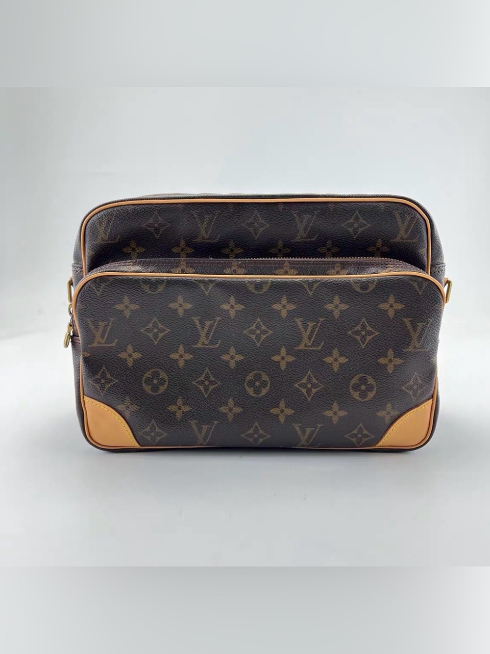 🚩steal Louis Vuitton Monogram Double Compartment Toiletry Bag in Brown/Tan